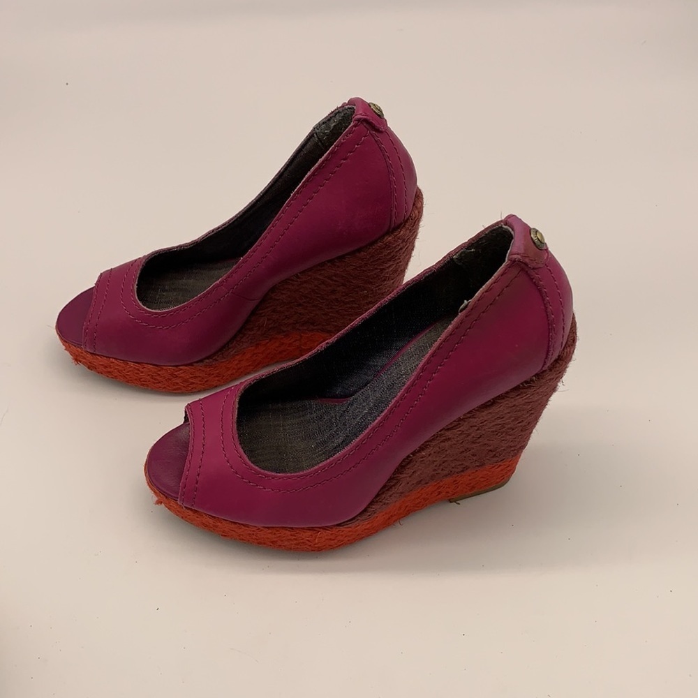 Callvin Klein Jeans High Wedge Shoe - Picture 3 of 9